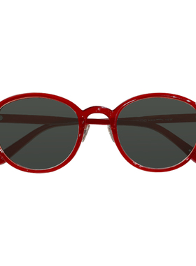 可配近视超轻INS风大圆框墨镜女