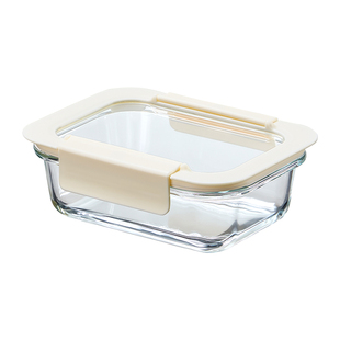 食品级玻璃备菜盘火锅配菜盒备餐带盖长方形家用收纳托盘保鲜带盖