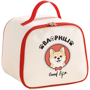 儿童饭盒袋子手提专用小学生保温袋防水防油便当防水防油兜帆布包