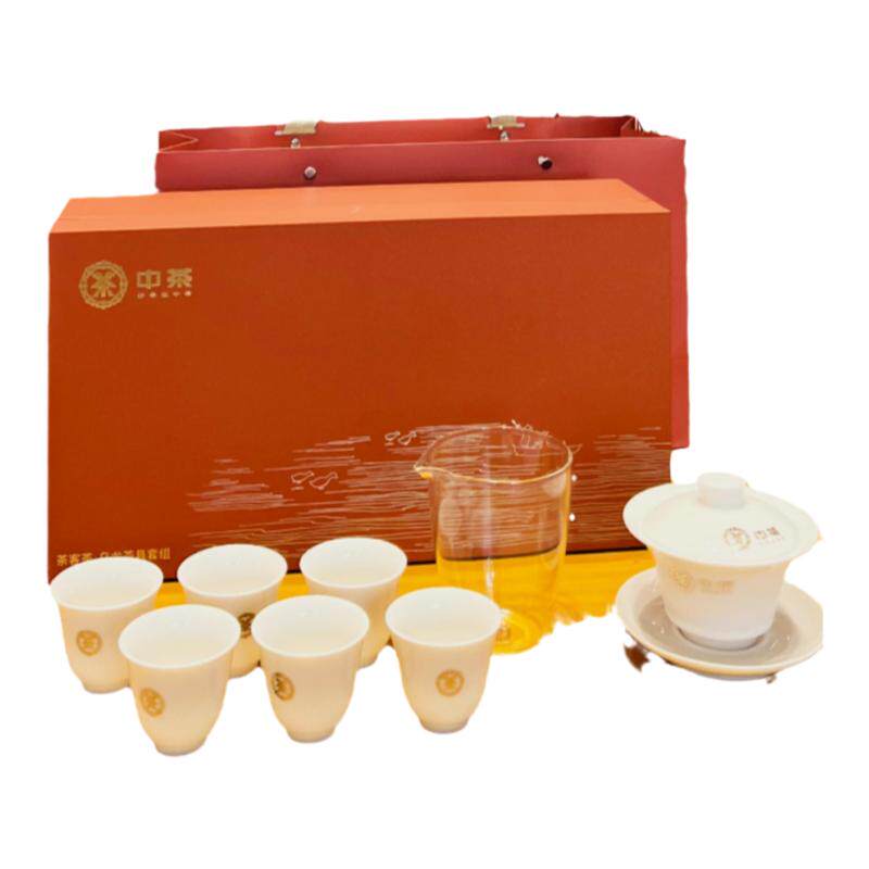 茶客茶乌龙茶具八件套礼盒装