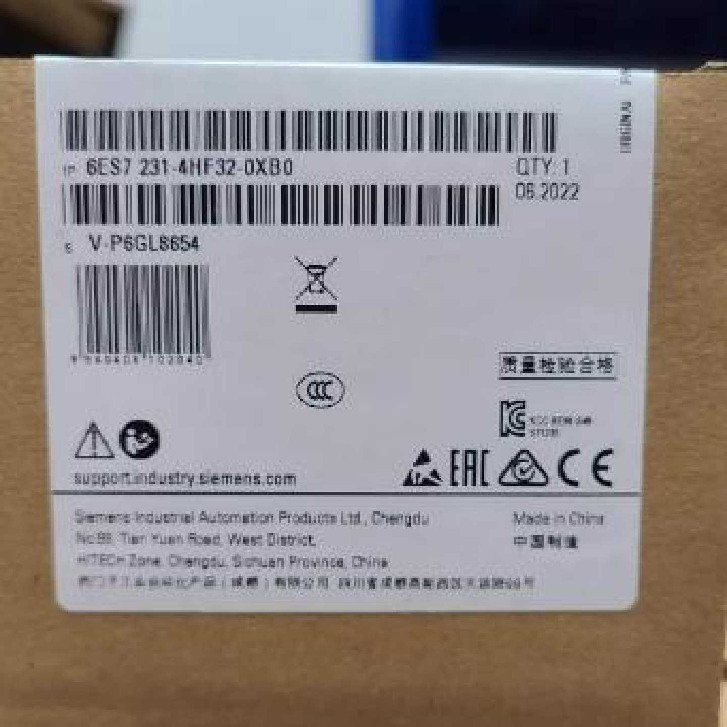 议价6ES72314HF320XB0 全新西门子PLC SM1231输入 6ES7231-4HF32-图片