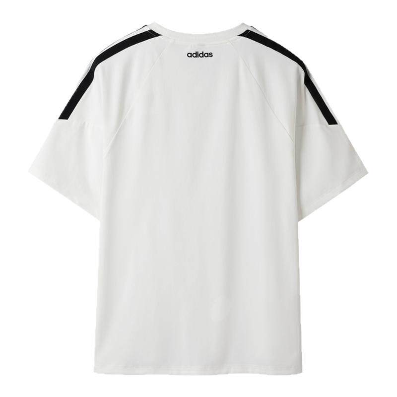 adidas阿迪达斯短袖女男情侣2026新款休闲运动上衣圆领T恤KB8197