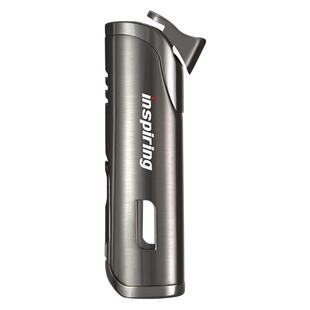 高端男士新款金属耐用直冲防风打火机正品充气送男友高档定制高级