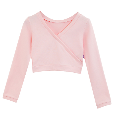 儿童舞蹈毛衣外套上衣长袖练功服