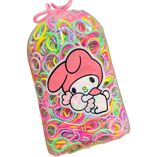 儿童头绳扎小揪揪女童高弹力不伤发皮筋上学发绳宝宝发圈耐用发饰