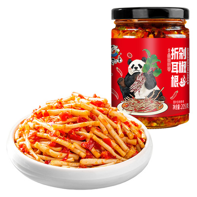 饭扫光剁椒折耳根下饭菜四川特产