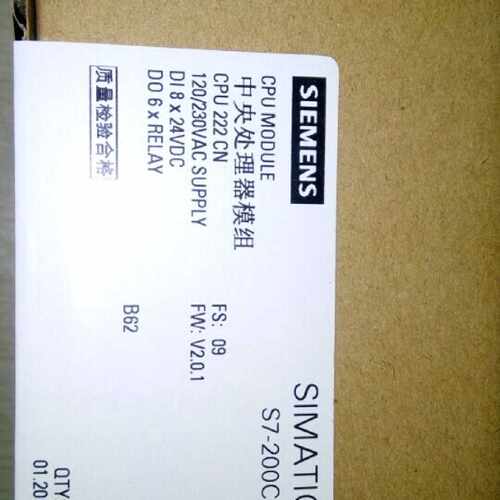 议价全新西门子S7-200CN  CPU222  6ES7 212-1AB23-0XB8