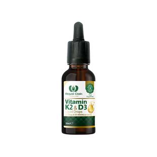 【自营】royaloak皇家橡树维生素D3K2滴剂婴幼儿童成人孕妇补充vd