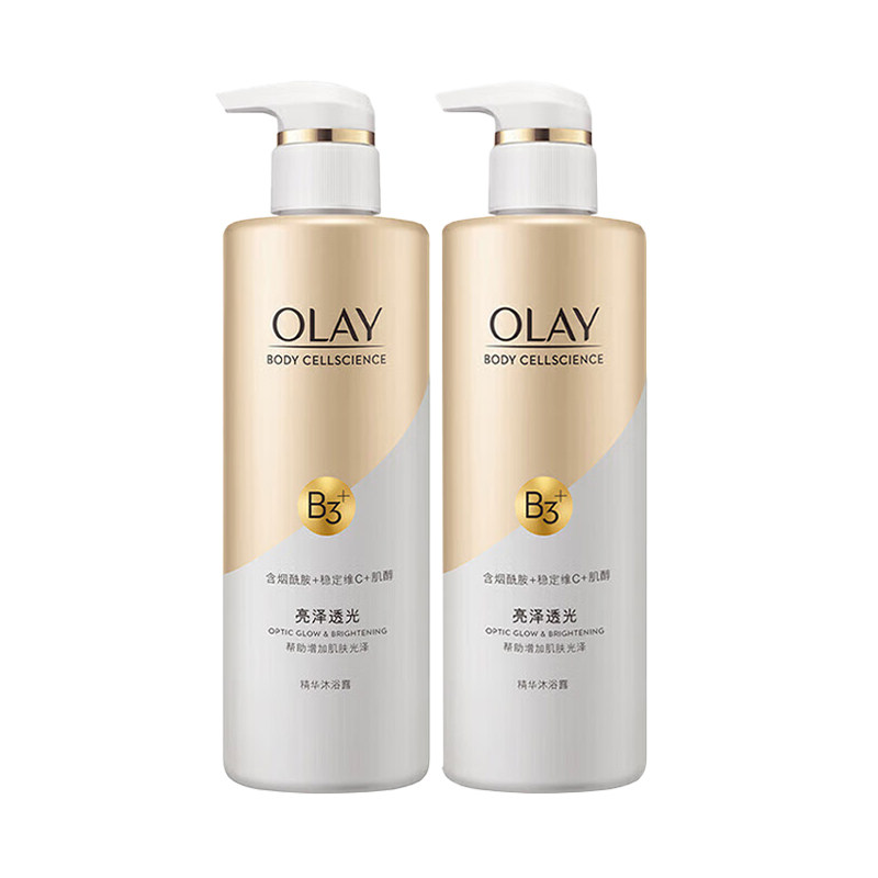 Olay烟酰胺焕亮沐浴露水光润肤