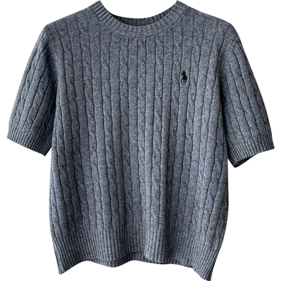 日韩系复古百搭老钱风羊毛针织衫