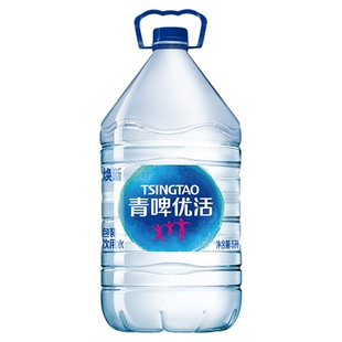 【活动专属】张艺兴代言青啤优活饮用水5L*4桶*3整箱大瓶非矿泉水