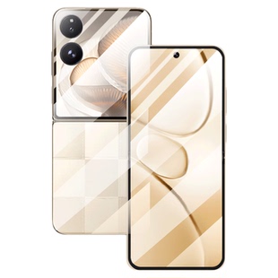 适用小米mixflip2手机膜mixflip外屏膜mix钢化膜xiaomi小折叠新款软膜铰链内屏保护全屏覆盖全胶水凝贴膜配件