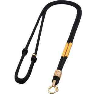 高端锆石手编项链挂绳金佛首饰挂脖吊坠绳挂坠配绳黄金蜜蜡挂件绳