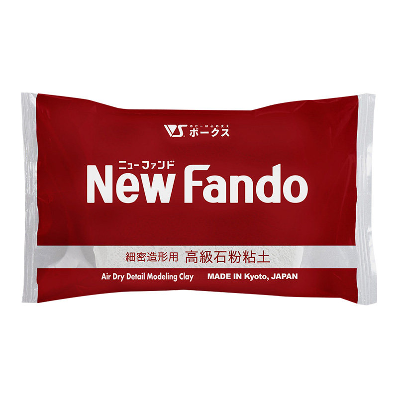 手工制作手办DIY泥塑BJD关节球形 Fando轻量化石粉粘土 白色/灰色