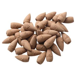 天然倒流香粒加长版大号檀香熏香家用室内花香沉香祥云倒流香摆件