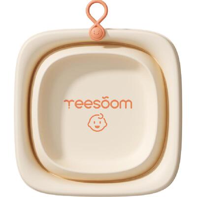 Yeesoom婴儿洗脸盆单手折叠便携