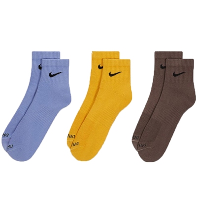 NIKE耐克男女EVRY PLS LTWT ANK 3PR休闲袜子SX6893-927