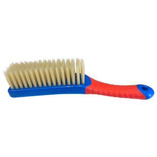 文玩刷子硅胶五排耐磨纳米刷核桃金刚菩提子打底上色包浆马鬃刷子