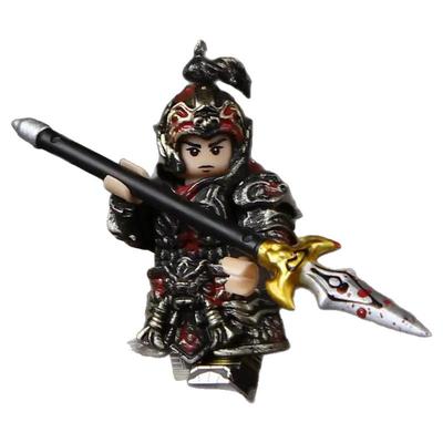 第三方虎豹张飞关羽稀有积木人仔