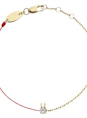 精致兔子手链兔年幸运情侣手链