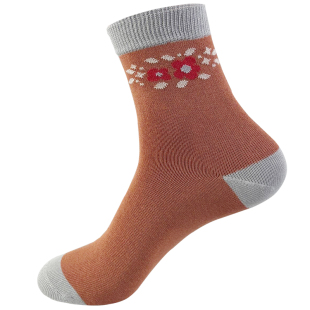 恒源祥加大码袜子女士纯棉大脚中老年秋冬肥胖宽松全棉老人妈妈袜