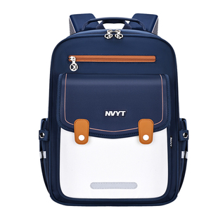 kvg儿童书包小学生男一到六年级女生减负护脊kimicool大容量背包