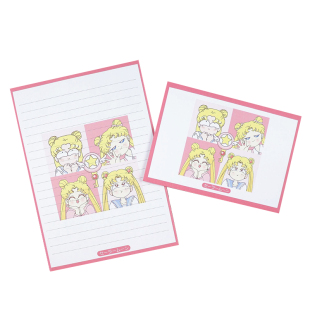 美少女壮士粉红色信纸信封盐系情书少女心小清新原宿简约写信笺纸