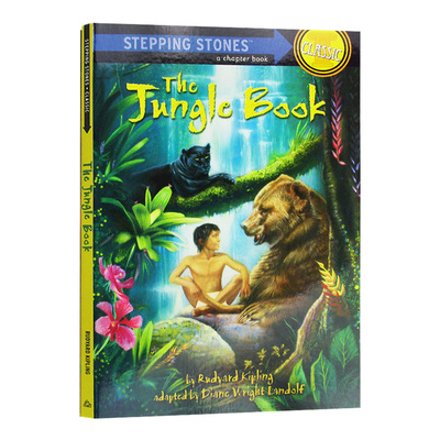 丛林日记 英文原版 The Jungle Book A Stepping Stone Book Classic 兰登经典文学名著小说 正版进口英语书籍