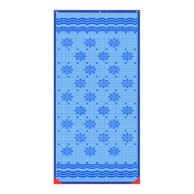 夏季门帘防蚊加密纱帘蝇无磁一体