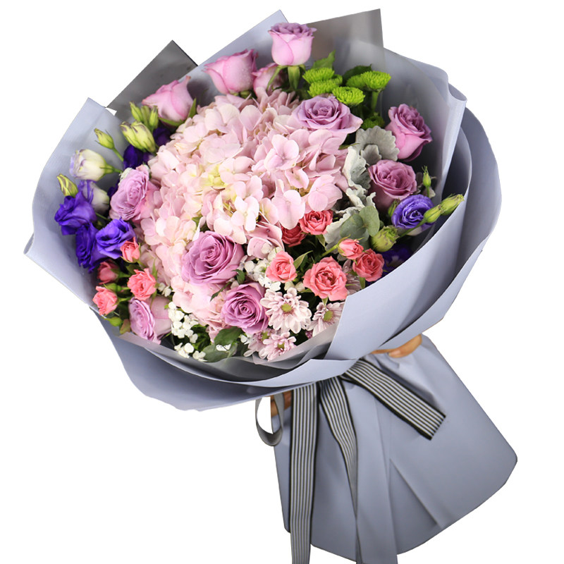 送花上门红玫瑰送花礼盒生日19朵