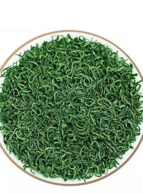 武当山茶新茶湖北竹溪明前茶毛尖非龙王垭圣水茶高香浓香型绿茶叶