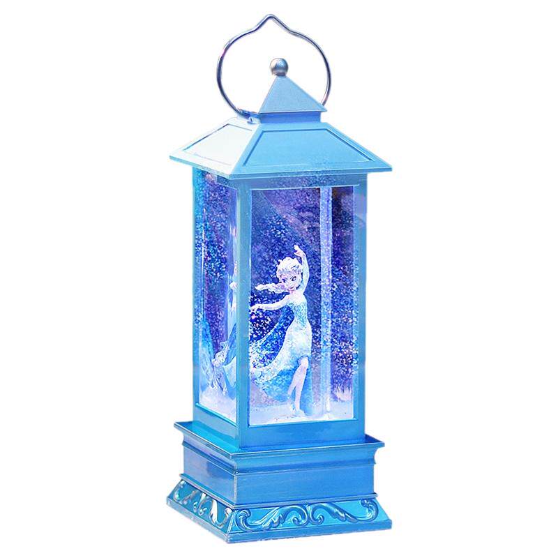 迪士尼飘雪水晶球音乐盒爱莎公主