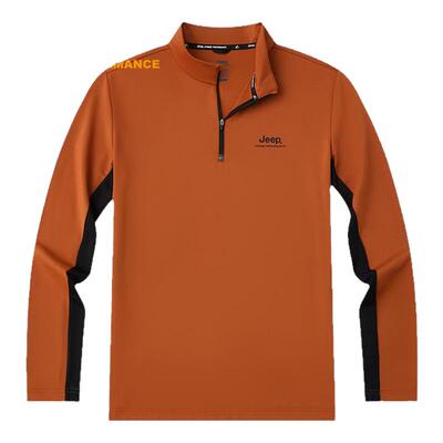 JEEP速干长袖t恤男运动吸湿排汗