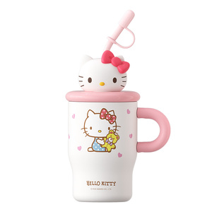 hellokitty三丽鸥保温杯女生高颜值吸管水杯2026新款可爱杯子礼物