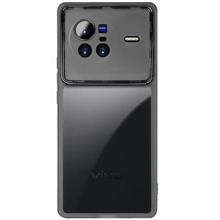 自带镜头膜适用于vivox80手机壳x80pro新款vivox80pro保护套透明硅胶x80镜头全包pro防摔V2185A男女V2183A