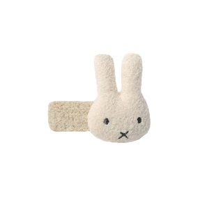 毛绒甜美米菲小兔子发夹卡通可爱刘海夹女BB夹碎发前额侧边夹发饰