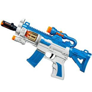 儿童电动玩具声光枪机关趣味大号男孩带声音仿真冲锋连发塑料子弹