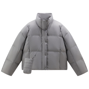 【方糖】乐町商场同款轻柔羽绒服女冬季新搭包包外套C1ACF4315*M