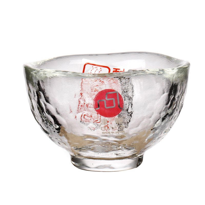 日本原装进口正品津轻耐热锤纹杯