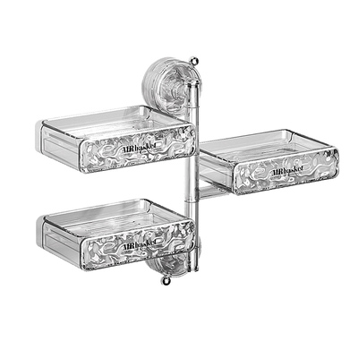 mrbasket吸盘旋转肥皂盒轻奢