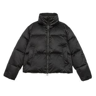 Dashufulcrum日系复古基础立领羽绒服男女冬季90白鸭绒保暖面包服