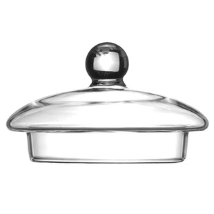 耐热玻璃盖子 茶具配件 茶壶盖子 茶壶漏 玻璃杯盖 水杯盖壶盖子3