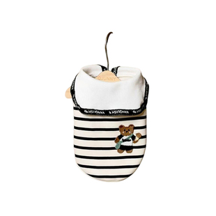 2026新款春季海军领马尔济斯约克夏马甲宠物猫咪衣服防掉毛薄款