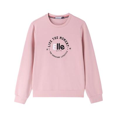 ELLEActive印花正肩卫衣