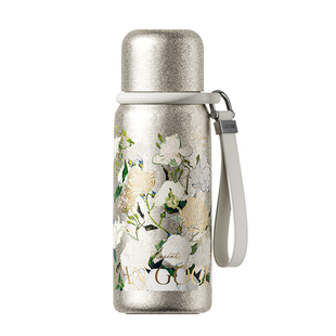 GERM梵高纯钛保温杯女士2025新款钛杯高颜值水杯生日新年礼物杯子