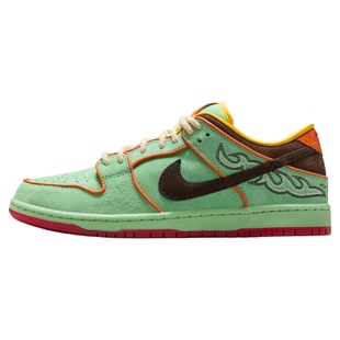 耐克Nike SB Dunk Low “Shenron”黑人月低帮绿色时尚男女板鞋