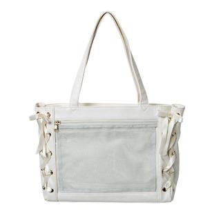 WEGO丝带痛包S少女手拎托特包休闲单肩包谷子二次元