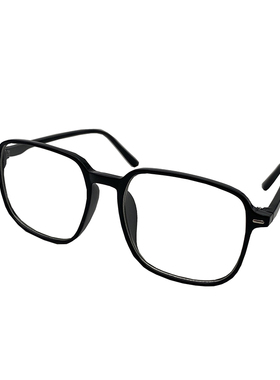 网红款复古风文艺大圆脸眼镜框