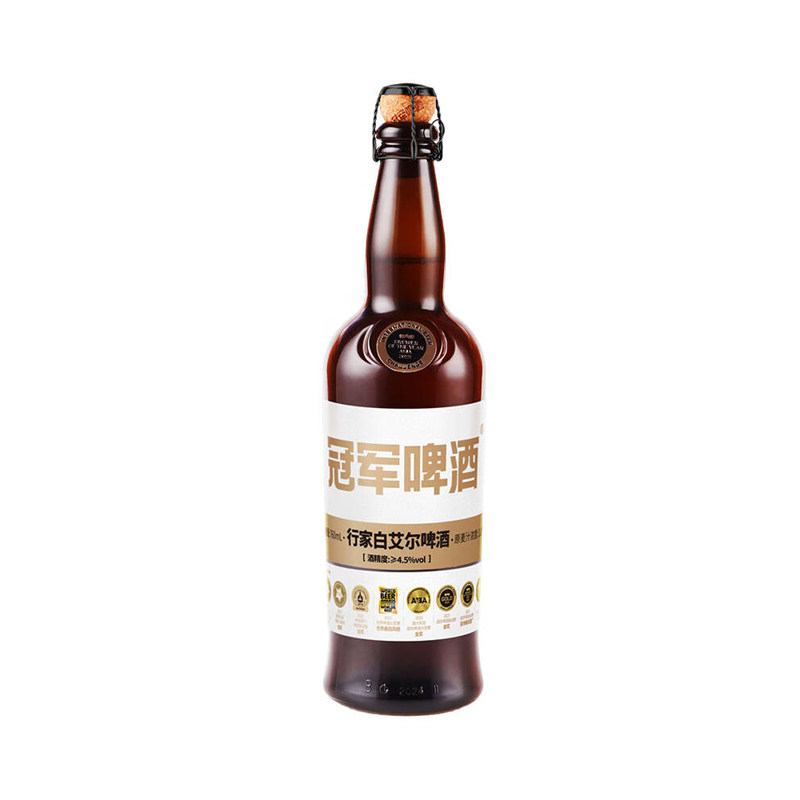 冠军啤酒行家白艾尔760ml优布劳精酿橡木桶酸啤vs辛巴赫OAK啤酒