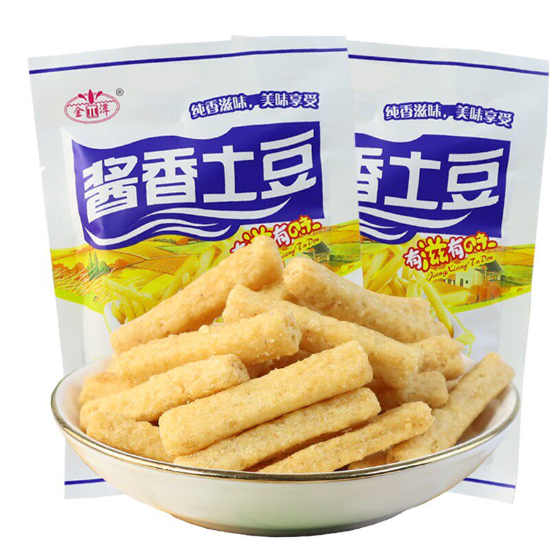金潭酱香土豆条儿时怀旧小零食